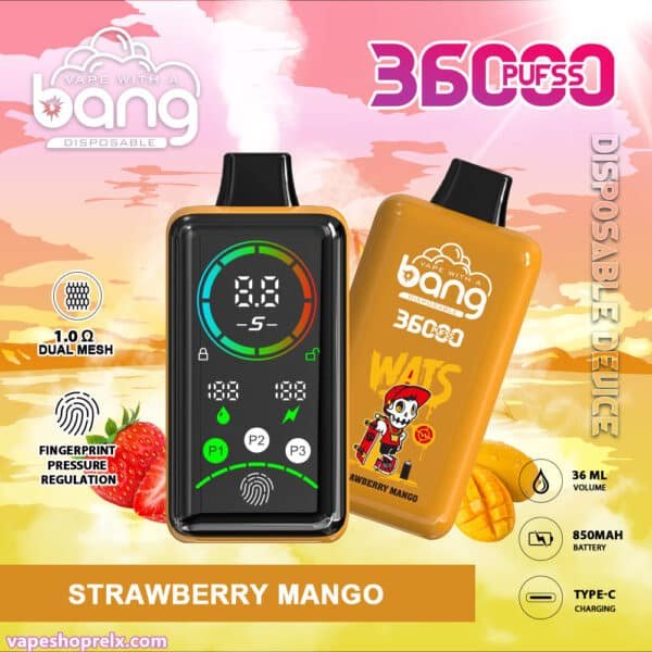 BANG POWER 36000口常規款｜一次性超大容量電子煙｜台灣批發供應