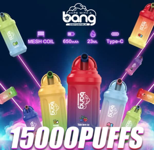 BANG CUP 奶茶杯15000Puffs
